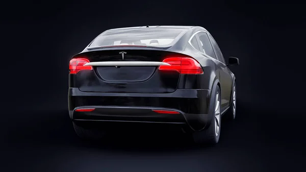 Tula Rusia Enero 2022 Tesla Model Full Size City Suv — Foto de Stock