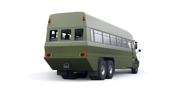 Bus Militaire Pour Transport Infanterie Illustration — Photo