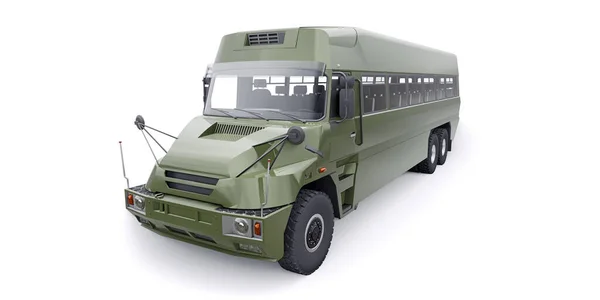 Военный Армейский Автобус Перевозки Пехоты Иллюстрация — стоковое фото
