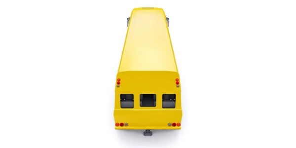 School Yellow Bus Transport Schoolchildren School Illustration — Stock Photo, Image