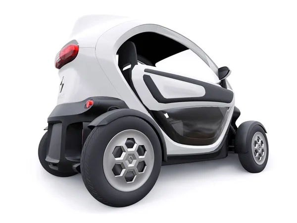 Tula Rusland Januari 2022 Renault Twizy 2015 Wit Super Compacte — Stockfoto