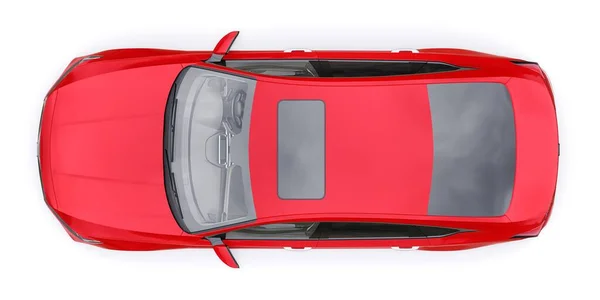 俄罗斯 2022年1月30日 Honda Accord 2020 Red Large Hybrid Business Sedan — 图库照片