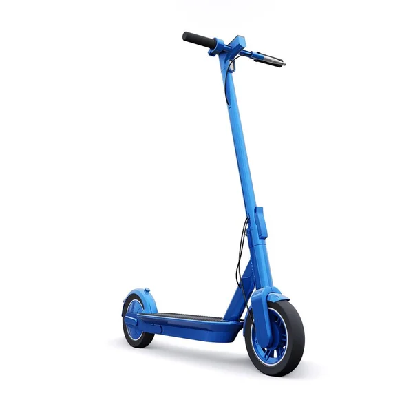 Electric Folding Scooter Leisure City Trips Illustration — Stock Photo, Image