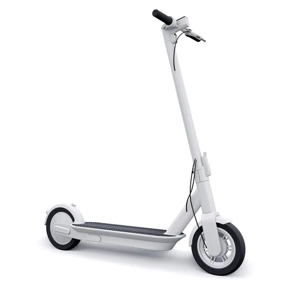 Electric Folding Scooter Leisure City Trips Illustration — Stock Photo, Image