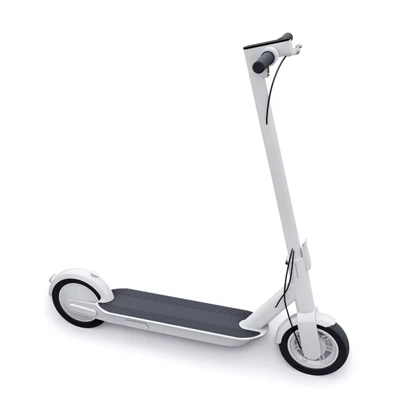 Electric Folding Scooter Leisure City Trips Illustration — Stock Photo, Image