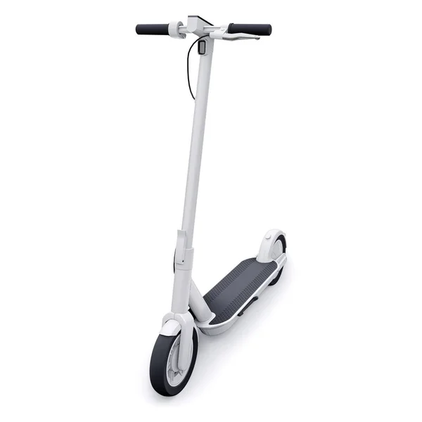 Elektrische Vouwscooter Voor Vrijetijdsbesteding Stedentrips Illustratie — Stockfoto