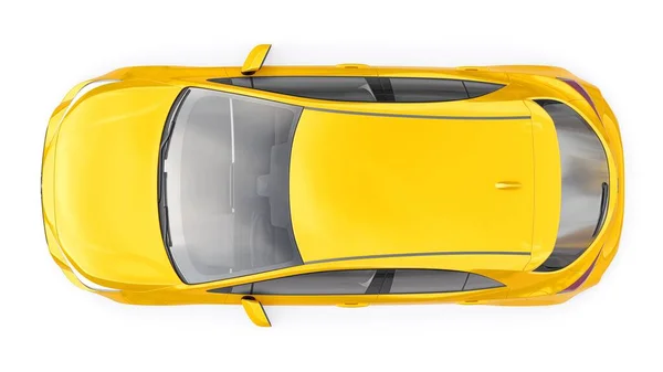Tula Rosja Lutego 2022 Toyota Auris 2019 Żółty Kompaktowy Miejski — Zdjęcie stockowe