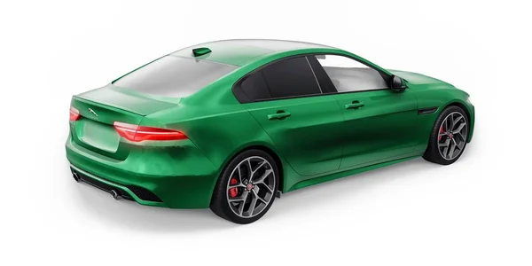 Tula Rusia Febrero 2022 Jaguar Dynamic 2020 Verde Premium Sedán — Foto de Stock