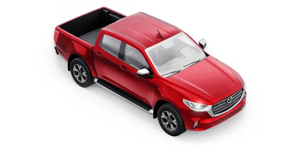 Tula Rusia Febrero 2022 Mazda 2021 Red Camioneta Moderna Tamaño — Foto de Stock