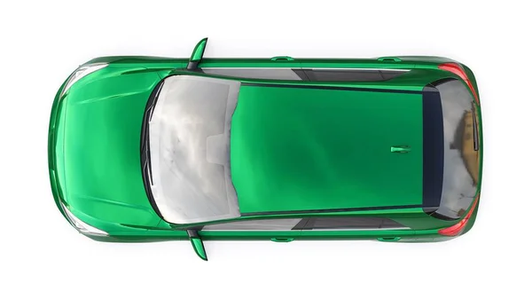 Hatchback Familiar Urbano Compacto Ilustração — Fotografia de Stock