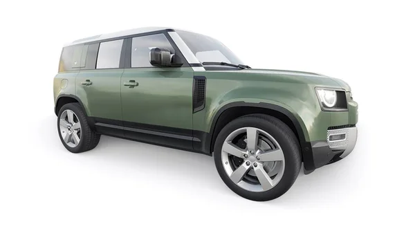 Tula Russia Febbraio 2022 Land Rover Defender 2020 Suv Spedizione — Foto Stock