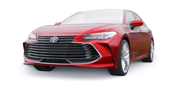Tula Rosja Stycznia 2022 Toyota Avalon 2020 Czerwony Duży Biznes — Zdjęcie stockowe