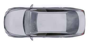 Tula, Rusya. 30 Ocak 2022: Toyota Avalon 2020. İş ve aile için gri, büyük bir sedan. 3B illüstrasyon.