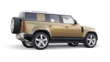 Kırsal bölgeler ve açık hava aktiviteleri için keşif aracı. 3d hazırlayıcı.