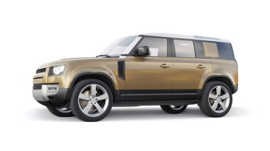 Kırsal bölgeler ve açık hava aktiviteleri için keşif aracı. 3d hazırlayıcı.