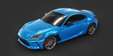 Toyota GR 86 2022. Kompakt spor coupe. 3d hazırlayıcı.