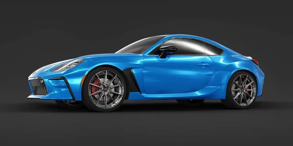 Toyota 2022 Kompaktowy Sportowy Coupe Renderowanie — Zdjęcie stockowe