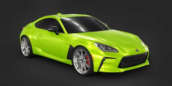 Toyota 2022 Kompaktes Sportcoupé Darstellung — Stockfoto