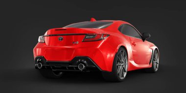 Toyota GR 86 2022. Kompakt spor coupe. 3d hazırlayıcı.