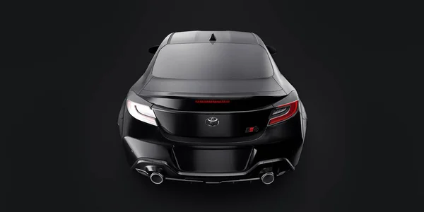 Toyota 2022 Компактне Спортивне Купе Рендеринг — стокове фото