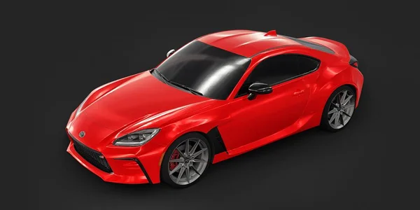 Toyota 2022 Coupé Sportiva Compatta Rendering — Foto Stock