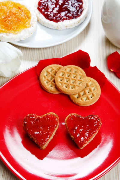 sevgi ve red jam ocaklar ile Kahvaltı