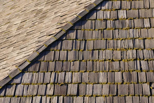 Roof from cedar — Stock Photo, Image