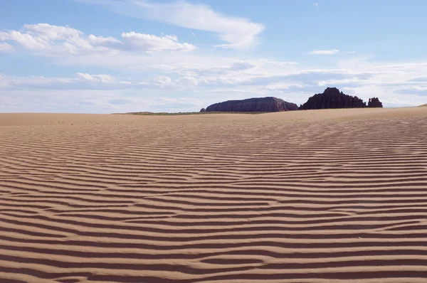 Sanddynen i öknen — Stockfoto