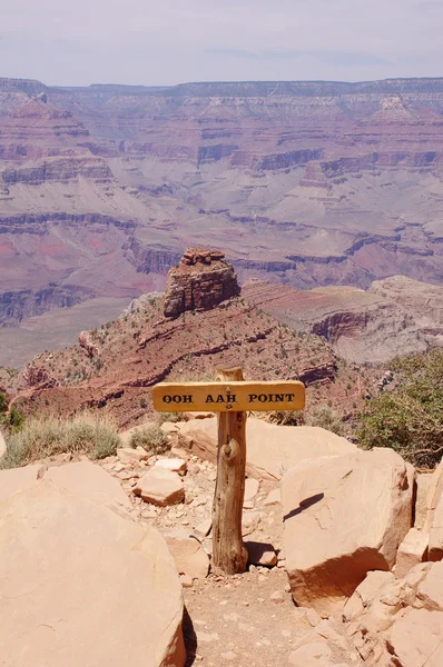 Δες από ooh aah σημείο στο grand canyon — Φωτογραφία Αρχείου