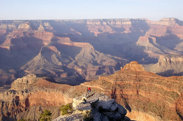 A Grand canyon, a naplemente, a fotós — Stock Fotó