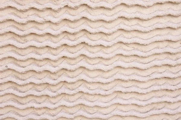 White Plaster in a wave form — Stock Photo, Image