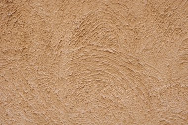 Turuncu kaba sıva duvar