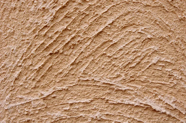 Orange rough plaster on wall — Stock Photo, Image