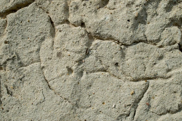 Old Cracked Mortar Plaster Close — Stock Photo, Image