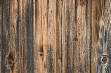 Eski açık kahverengi ahşap duvar kapanışı