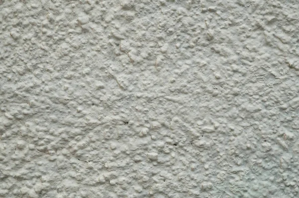 Old White Relief Cement Plaster Wall Close — Stock Photo, Image