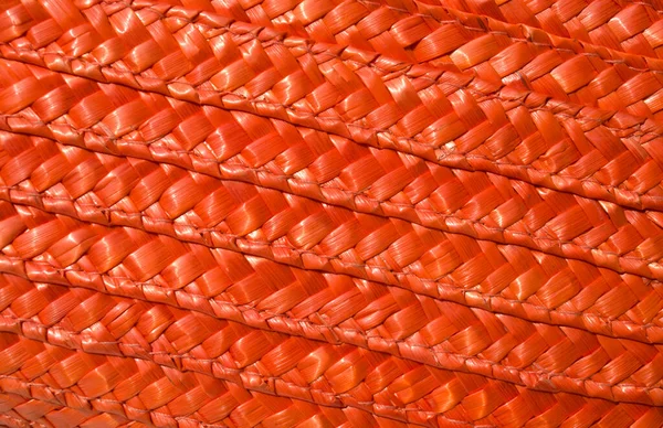New Orange Reed Mat Close — Stock Photo, Image