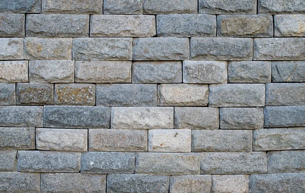 Wall Lined Stone Slabs Close — Zdjęcie stockowe