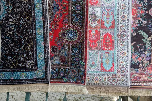 Persian Carpets Market Istanbul Turke — Stock Photo, Image