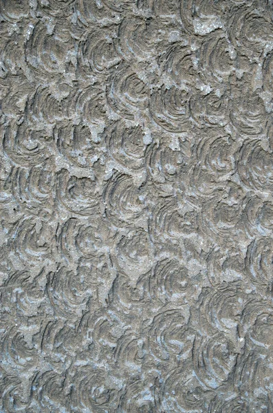 Стара Сіра Рельєфна Цементна Штукатурка Стіні Крупним Планом — стокове фото