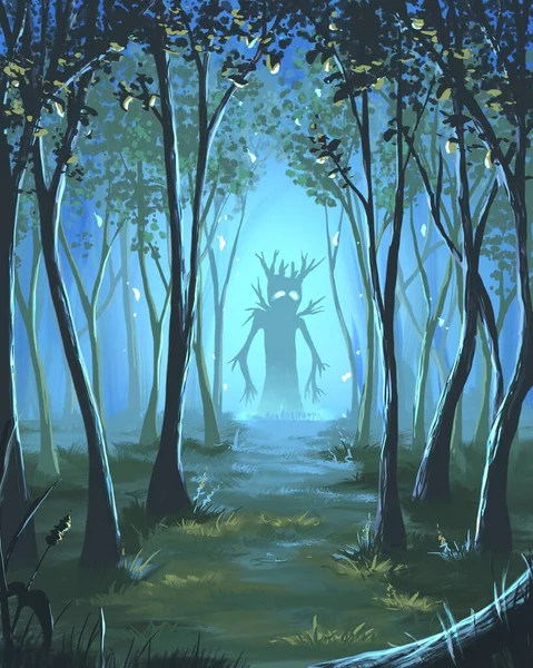 tree spirit in the forest