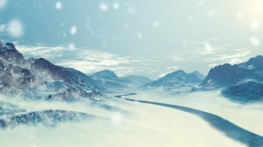 kötü hava sürüş - dikkat