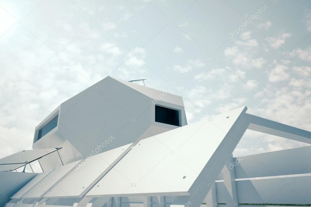 Independent modular futuristic building