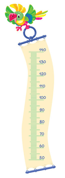 Стена со смешным попугаем
