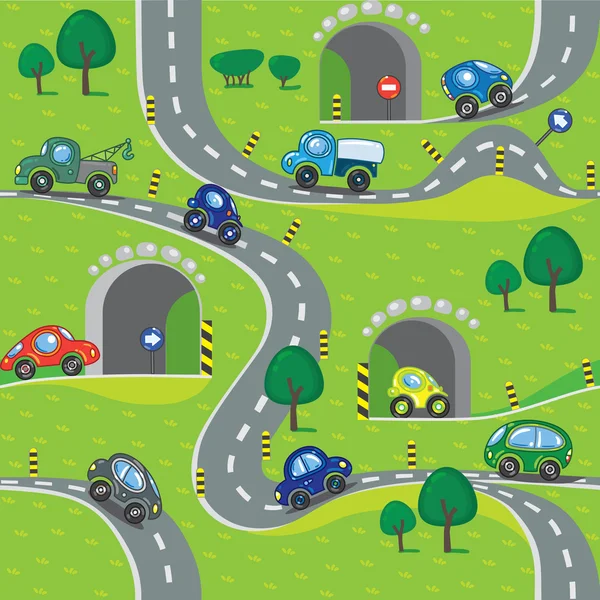 arabalar. seamless modeli.