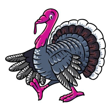 Komik hindi çiftliği hayvanları çocuk illüstrasyon serisi