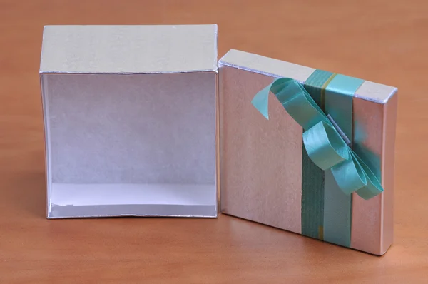 Boş hediye kutusu — Stok fotoğraf
