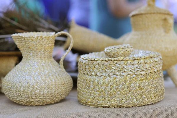 Trabalhos de cesta — Fotografia de Stock