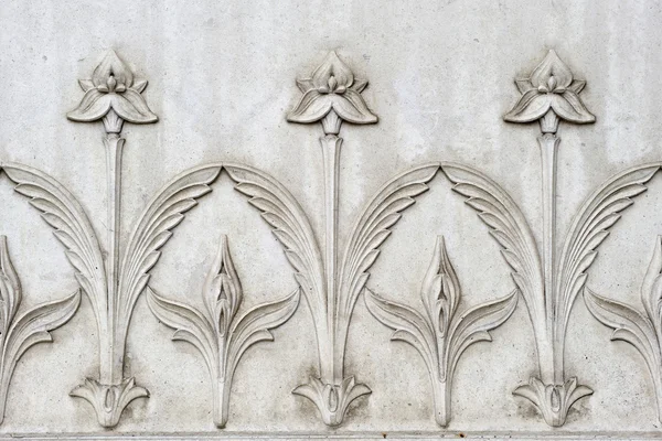 Pared de ornamento floral — Foto de Stock