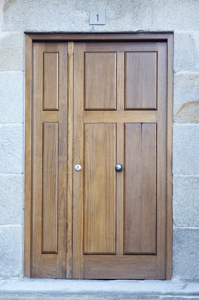 Wooden door — Stock Photo, Image